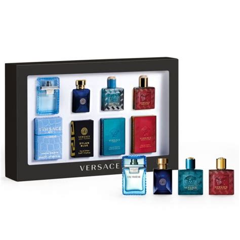 versace gifts men|men's miniature fragrance gift sets.